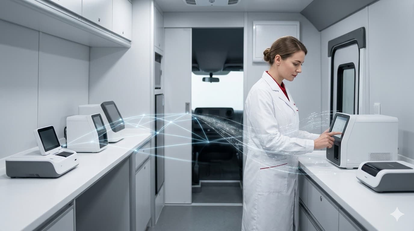 Wi‑Fi Mesh + Edge AI 赋能移动检验